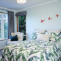bedroom, blue bedroom, resene half duck egg blue, beach inspired bedroom, light blue room