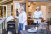 renovated house, bach, beach inspired, outdoor living, outdoor entertaining 