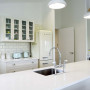 white kitchen, resene white, neutrals, bungalow, new build, resene quarter villa white