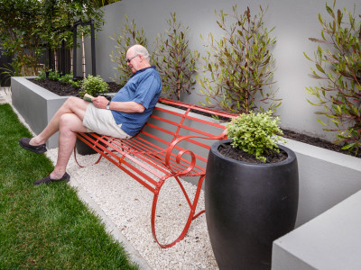 Dave’s garden goes from simple to stunning 