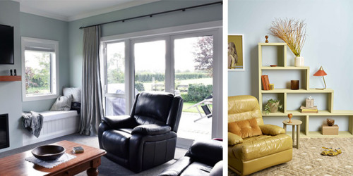 lounge, blue lounge, living room, blue living room, resene duck egg blue, interior lighting
