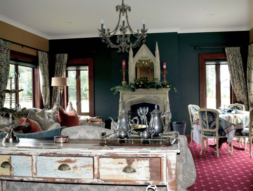black, living room, lounge, resene black magic, castle