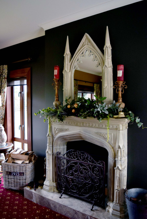 black, living room, lounge, resene black magic, castle