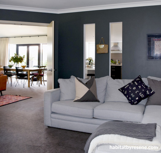 lounge inspiration, lounge ideas, dark interior ideas, grey interior inspiration, grey lounge ideas