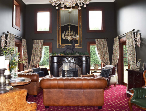 black, living room, lounge, resene black magic, castle
