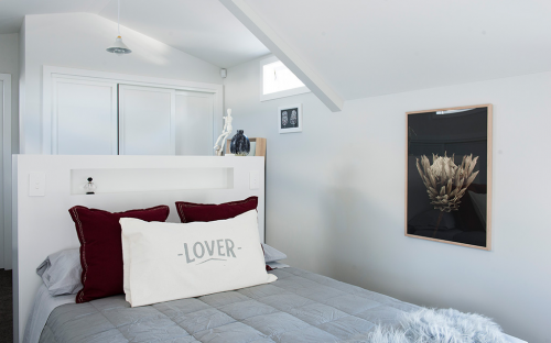 white, bedroom, black white, resene black white, marley, main bedroom, master bedroom, villa