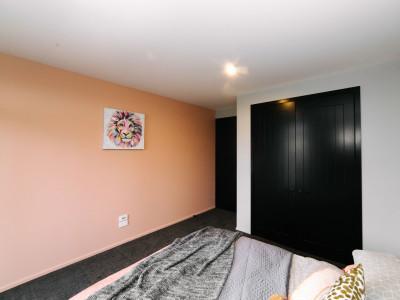 This striking black kitchen is the crown jewel of a contemporary North Otago farmstead This striking black kitchen is the crown jewel of a contemporary North Otago farmstead