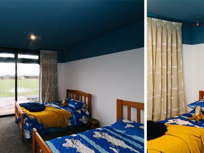 This striking black kitchen is the crown jewel of a contemporary North Otago farmstead This striking black kitchen is the crown jewel of a contemporary North Otago farmstead