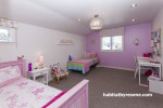 children's bedroom, kids bedroom, girls bedroom, pink bedroom, purple bedroom, feature wall 