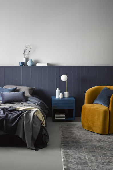 On trend: moody blues On trend: moody blues