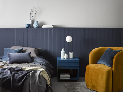 On trend: moody blues On trend: moody blues