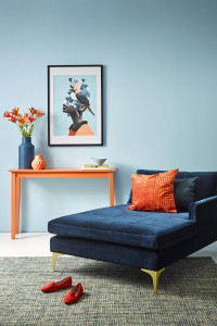 On trend: moody blues On trend: moody blues