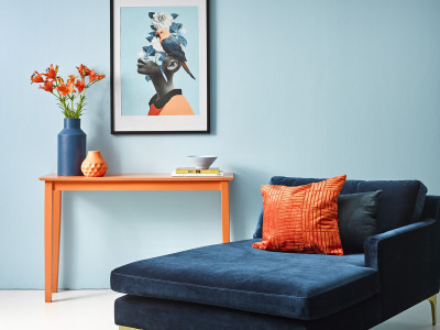 On trend: moody blues On trend: moody blues