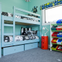 Childs room, gender neutral,blue, bunk beds, paint ideas