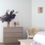bedroom, master bedroom, white bedroom, lilac bedroom, neutral bedroom, dreamy bedroom