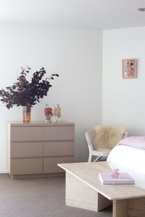 bedroom, master bedroom, white bedroom, lilac bedroom, neutral bedroom, dreamy bedroom
