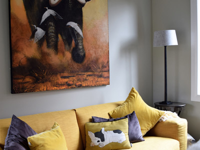 Vivienne and Geoff's elegant, French-style home