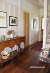 white, hallway, paint ideas, paint trends, entraceway