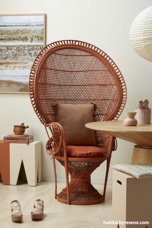 70s wicker online chair