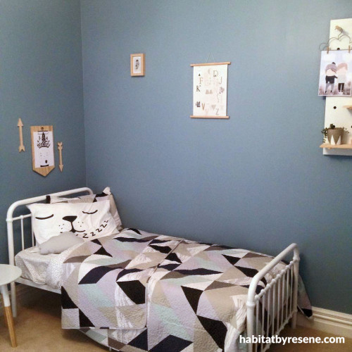 blue, kids, children, bedroom