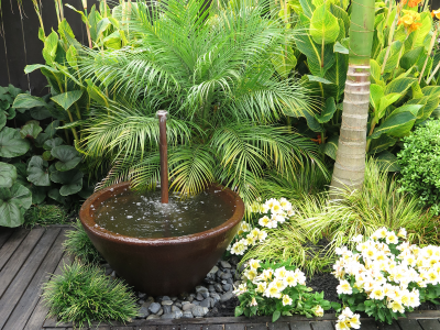 Sandra and John’s designer oasis in suburbia