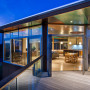 exterior, deck, indoor-outdoor flow, hilltop home, architecture homes 