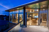 exterior, deck, indoor-outdoor flow, hilltop home, architecture homes 