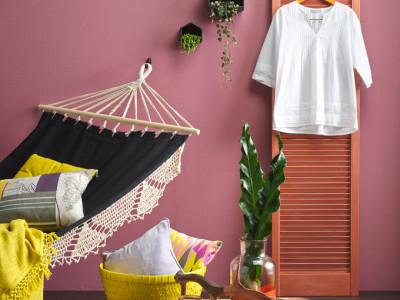 Create LeeAnn’s summery boho setting