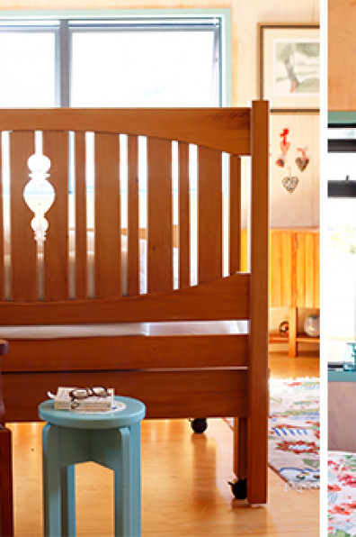 Sharon crafts a colourful haven for two