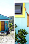 Sharon crafts a colourful haven for two