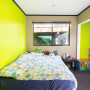 bright bedroom ideas, fluoro green bedroom, fluoro green interior, kids bedroom ideas, resene