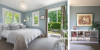 bedroom, grey bedroom, blue bedroom, blue and white bedroom, blue interior inspiration