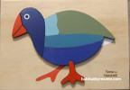 all a buzz, takahe puzzle, kids, children puzzle, resene puzzle, bird puzzle, gift ideas 