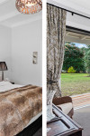 A classically-styled Matarangi bach makes the most of open-plan living