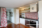 kitchen, white kitchen, mosaic tiles, kitchen splashback, feature splashback 