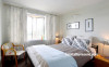 bedroom, neutral colours, pale green paint, green bedroom, interior