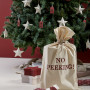 diy santa sack, diy christmas decor, diy christmas crafts, christmas wrapping ideas, resene