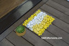 stone mat, door mat, diy door mat, pebble mat, painted pebbles, painted stones, exterior ideas