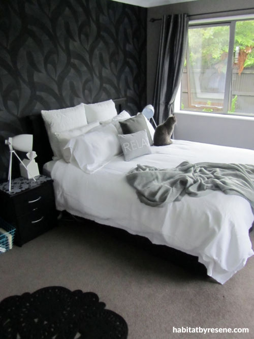 bedroom style, feature wall, wallpaper, interior decor
