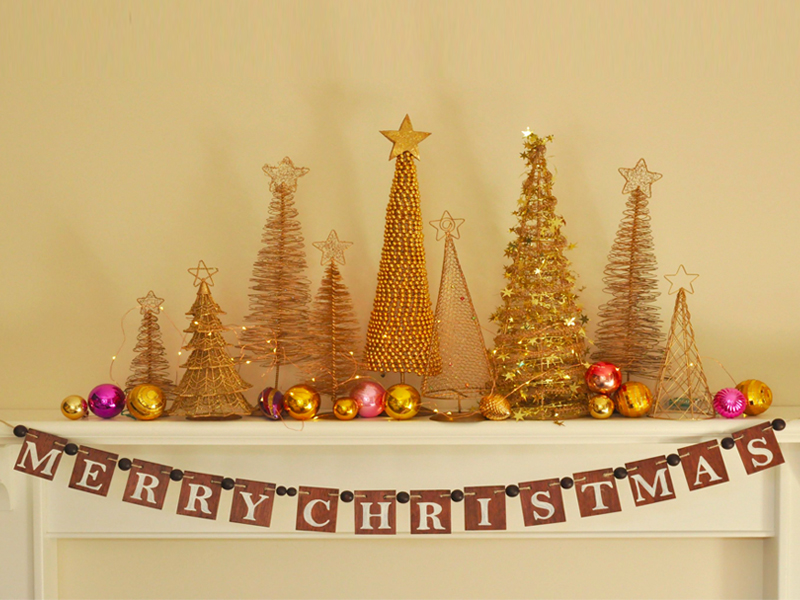 Create your own Christmas bunting | Habitat by Resene