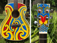 Hiwirori’s masterful MOKO guitars make an impression