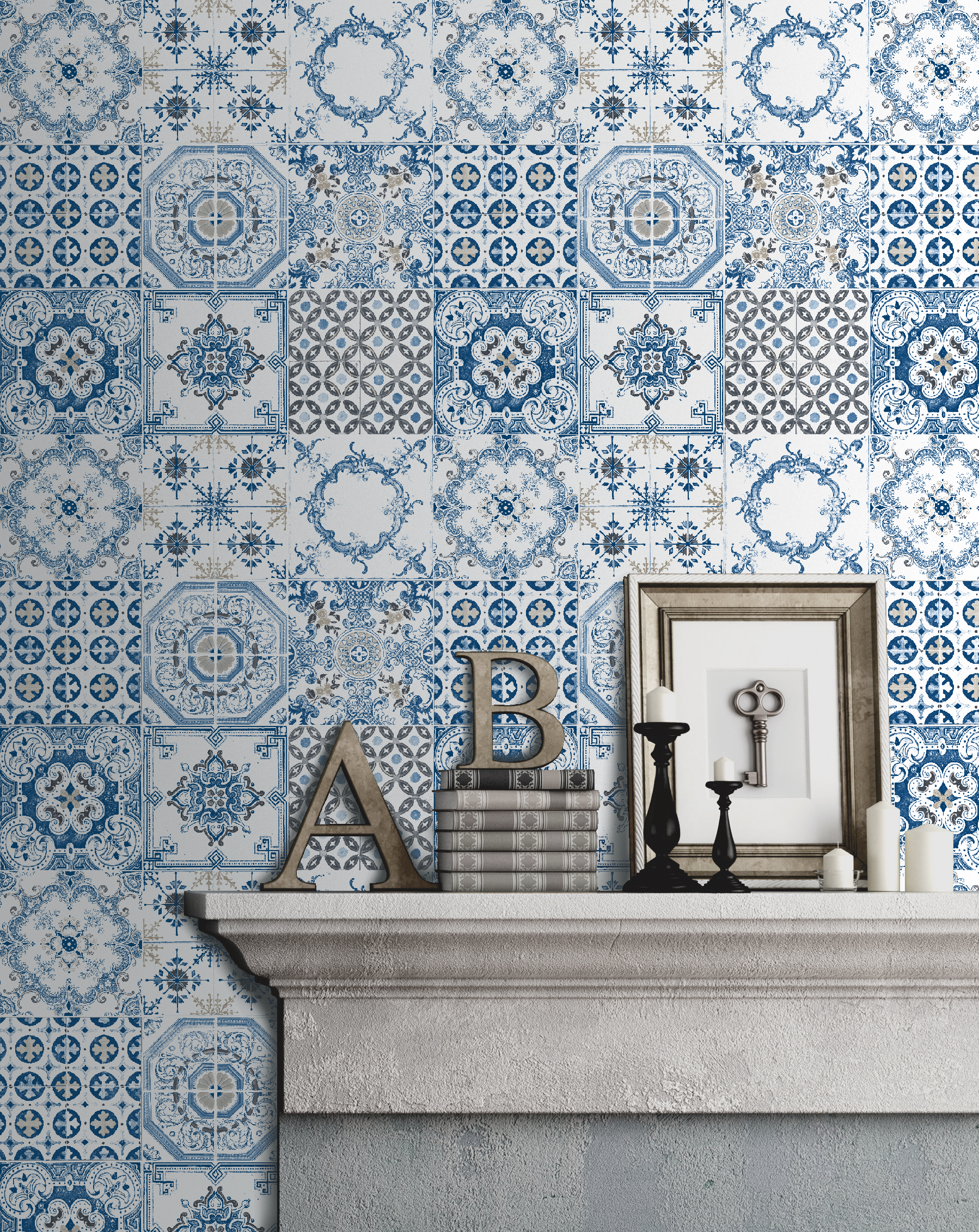 Tile the wall with paper | Habitat by Resene