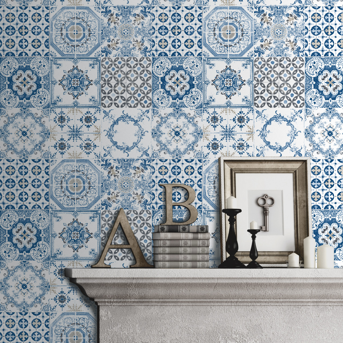Tile the wall with paper | Habitat by Resene