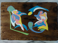 Picking up a paintbrush helped Janie regain her artistic independence