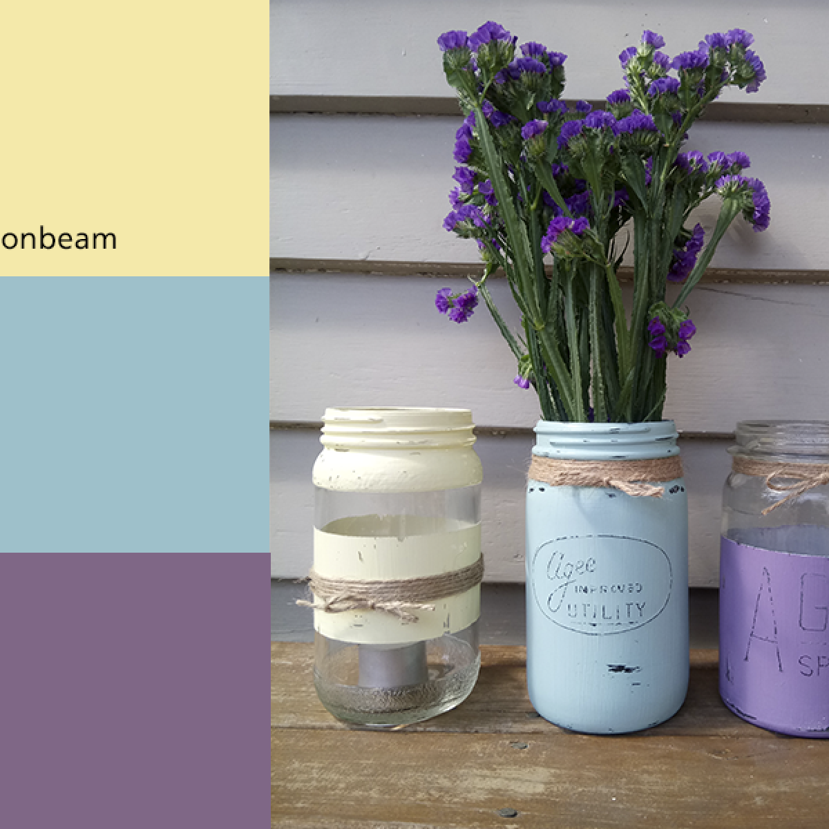 Easy DIY: distressed vases | Habitat by Resene