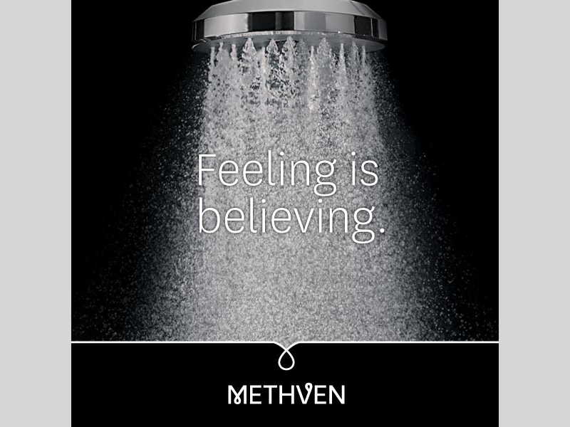 Free trial Methven’s Satinjet shower Habitat by Resene