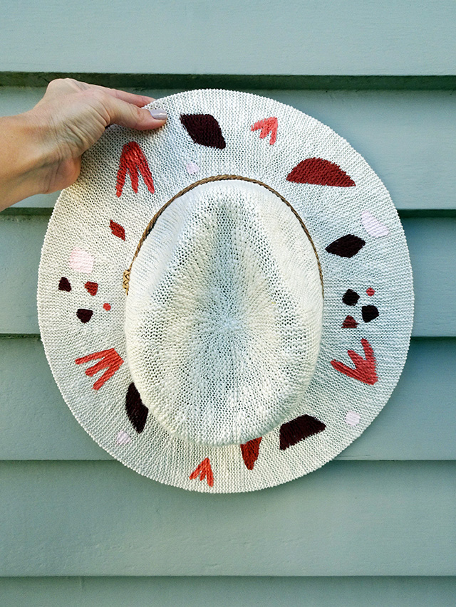 Upcycled Hats- A DIY Project to Make a Designer-Inspired Hat 