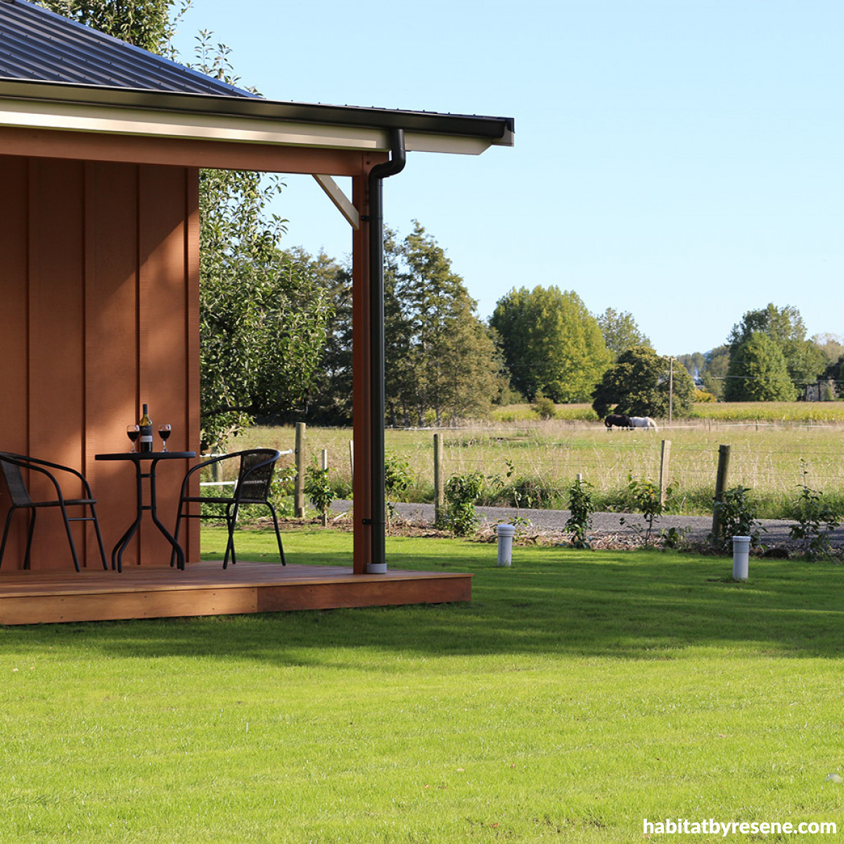 Mia and Michael's charming country escape Habitat by Resene