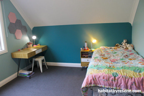 Kids bedroom, Green Bedroom, Resene Paint, Resene Ming
