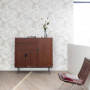 sideboard inspiration, sideboard decorating, wallpaper decorating, decorating with wallpaper, Resene